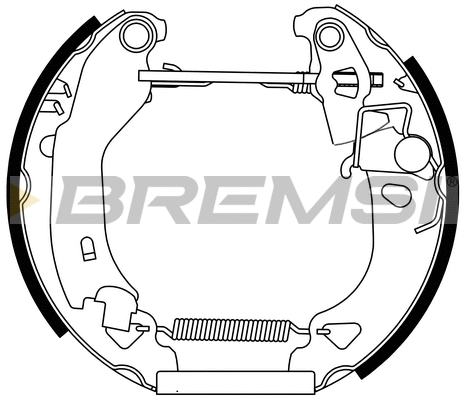 Brake Shoe Set (GK0127)