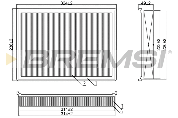 Air Filter (FA1343)