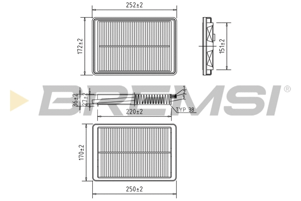 Air Filter (FA0605)
