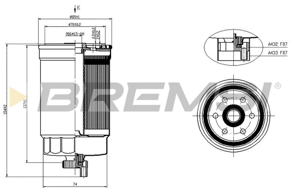 Fuel Filter (FE1402)