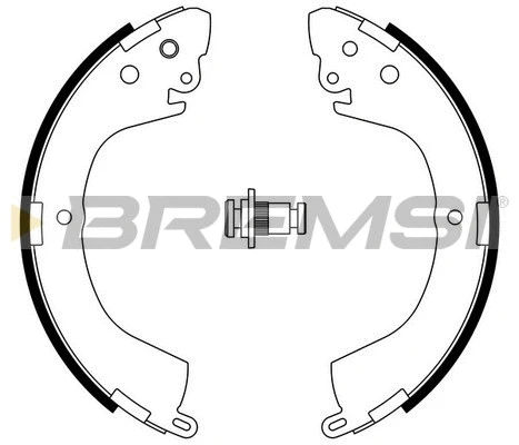 Brake Shoe Set (GF0824)