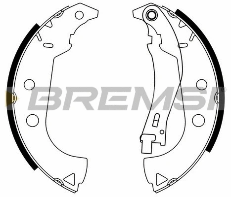Brake Shoe Set (GF0164)