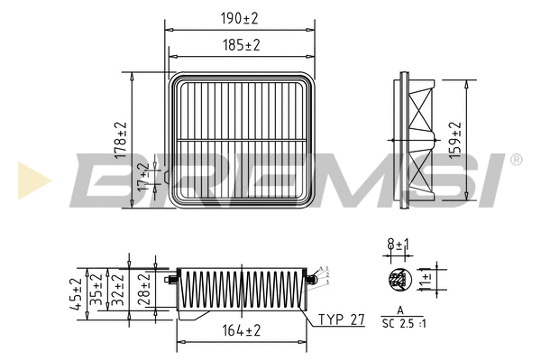 Air Filter (FA1034)