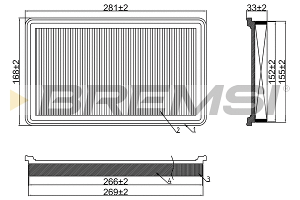 Air Filter (FA1679)