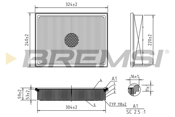 Air Filter (FA1130)