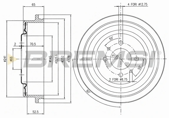 Brake Drum (CR5392)