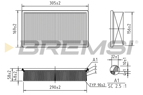 Air Filter (FA2103)