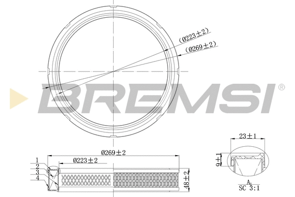 Air Filter (FA2081)