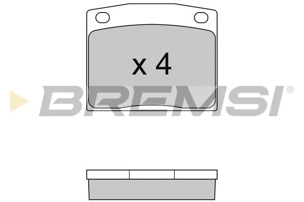 Brake Pad Set, disc brake (BP2095)