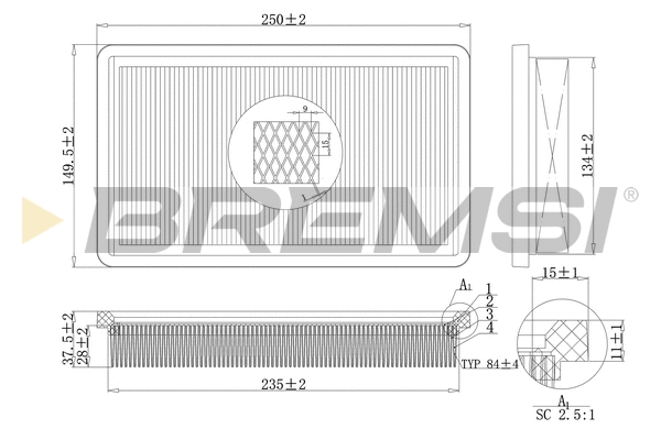 Air Filter (FA2116)