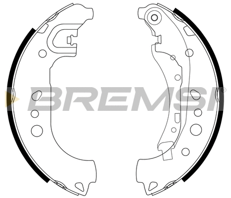 Brake Shoe Set (GF0332)