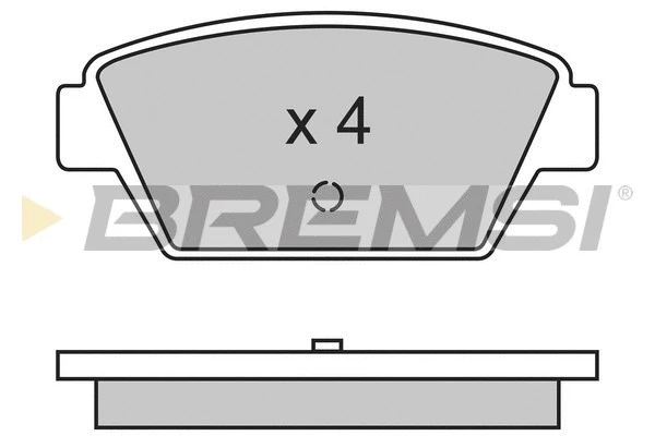 Brake Pad Set, disc brake (BP2330)