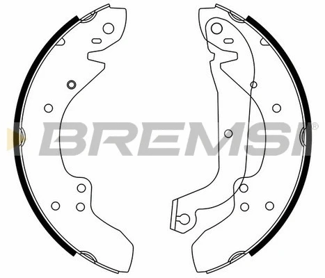 Brake Shoe Set (GF0210)