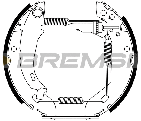 Brake Shoe Set (GK0045)