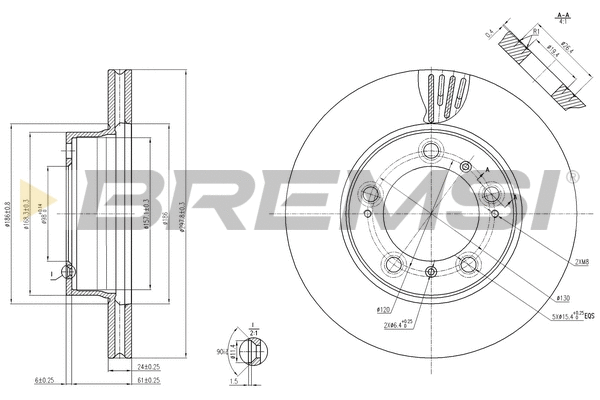 Brake Disc (CD7293V)