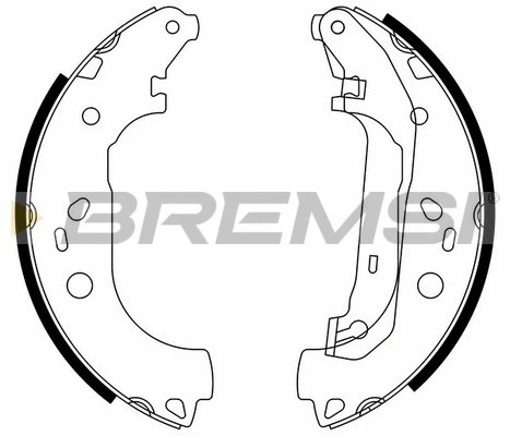 Brake Shoe Set (GF0245)