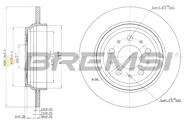 Brake Disc (CD7964S)