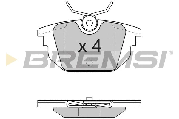 Brake Pad Set, disc brake (BP2850)