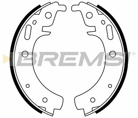 Brake Shoe Set (GF0501)