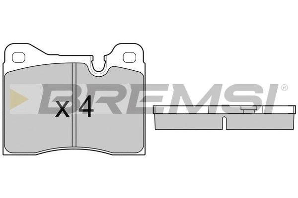 Brake Pad Set, disc brake (BP2221)