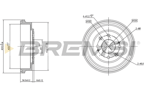 Brake Drum (CR5629)