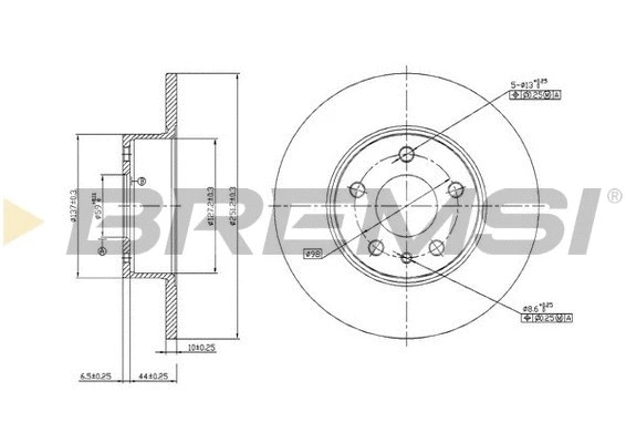 Brake Disc (CD6067S)