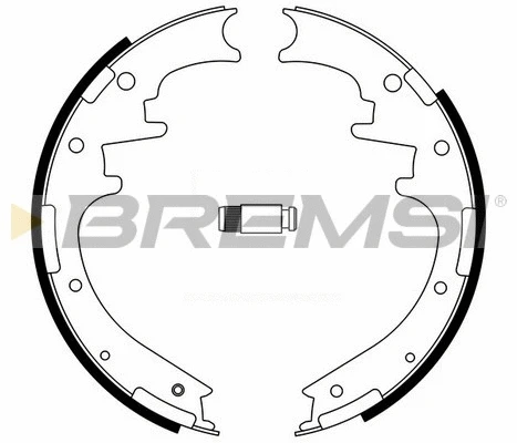 Brake Shoe Set (GF4705)