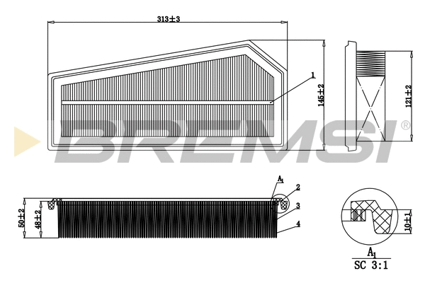 Air Filter (FA0627)