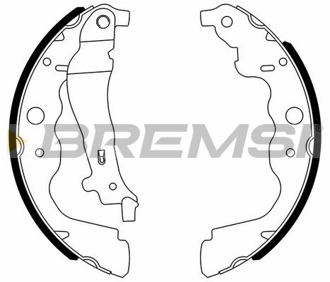Brake Shoe Set (GF0390)