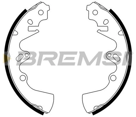 Brake Shoe Set (GF0735)