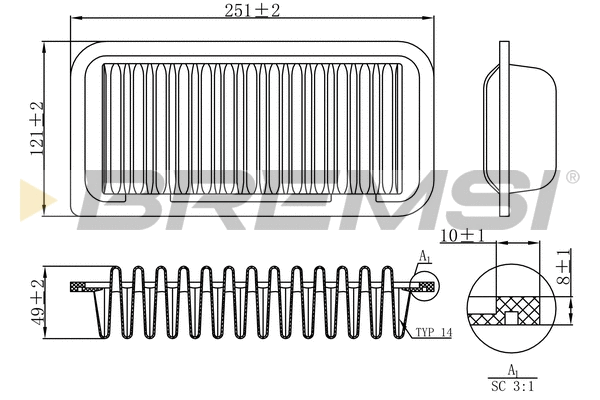 Air Filter (FA1147)