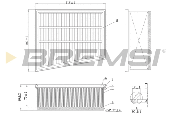 Air Filter (FA1166)