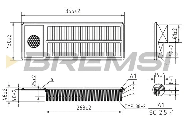 Air Filter (FA2409)