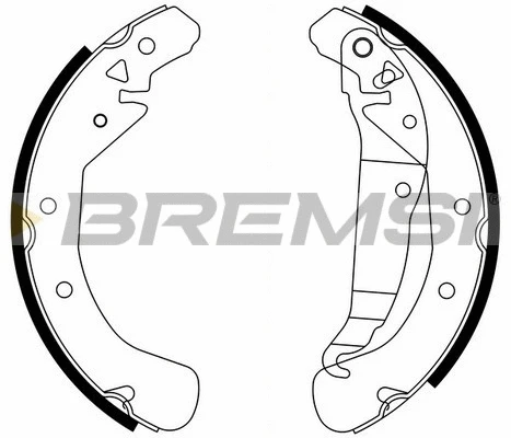 Brake Shoe Set (GF0358)