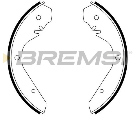 Brake Shoe Set (GF0538)