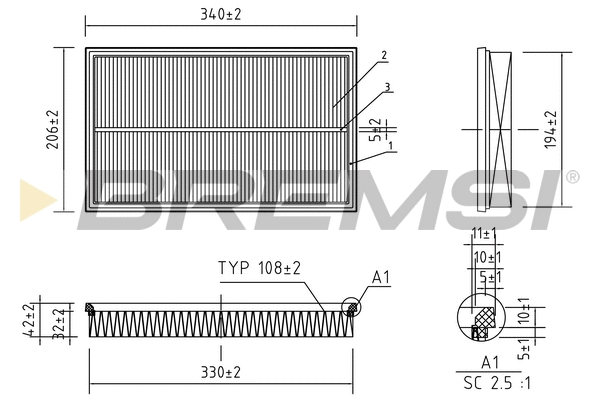 Air Filter (FA2165)
