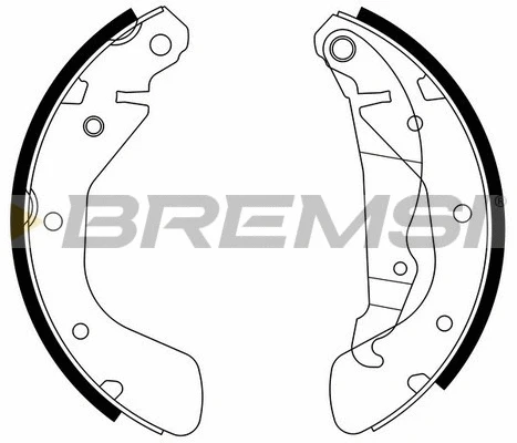 Brake Shoe Set (GF0354)