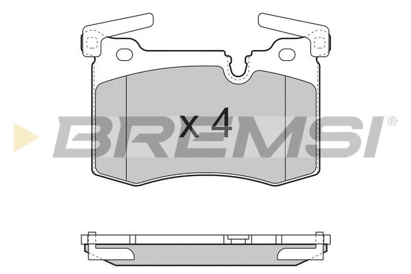 Brake Pad Set, disc brake (BP3388)