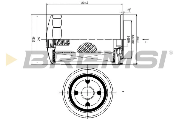 Oil Filter (FL1462)