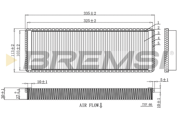 Filter, cabin air (FC1915)
