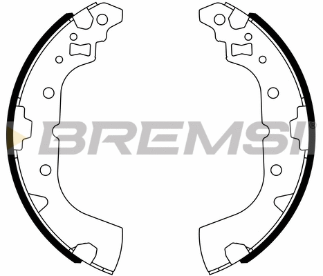 Brake Shoe Set (GF0836)