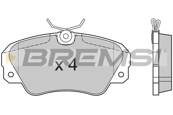 Brake Pad Set, disc brake (BP2514)