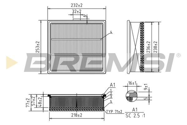 Air Filter (FA1105)