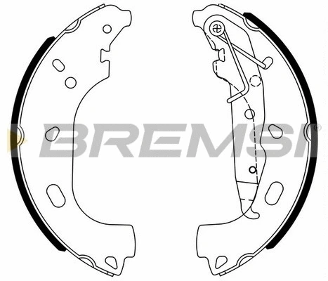 Brake Shoe Set (GF0361)