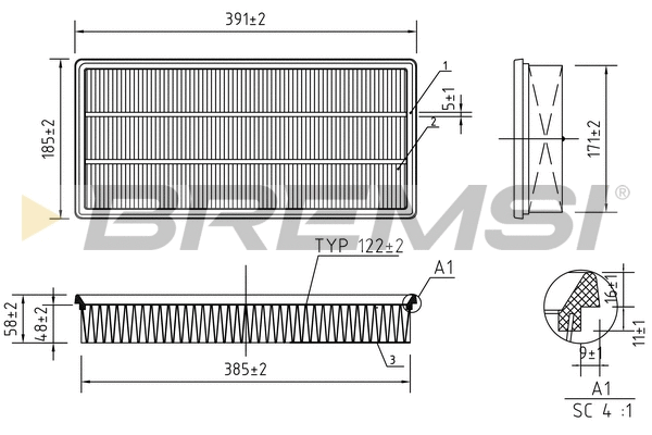 Air Filter (FA1239)