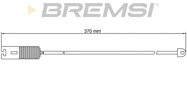 Warning Contact, brake pad wear (WI0528)