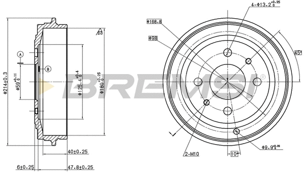 Brake Drum (CR5043)