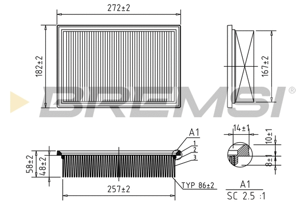 Air Filter (FA1134)