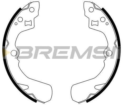 Brake Shoe Set (GF0660)