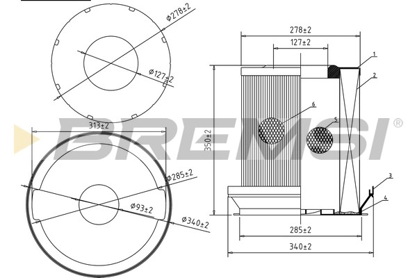 Air Filter (FA1623)
